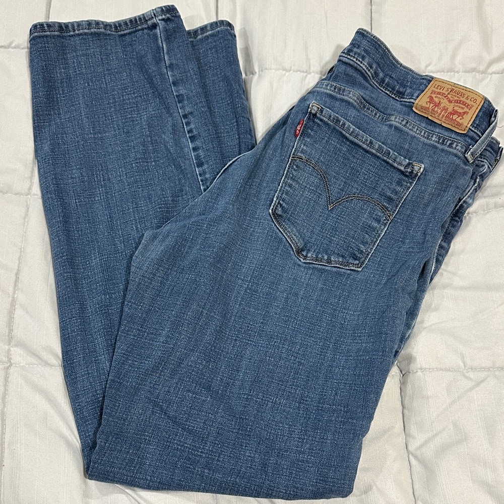 Levi's Women's Straight Leg Jeans - Classic Blue